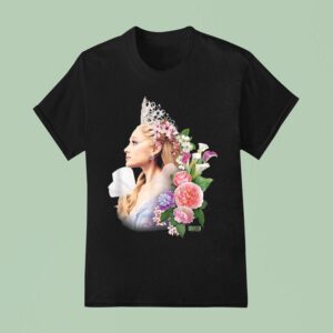 Ariana Grande Wicked For Good Glinda In Bloom T Shirt