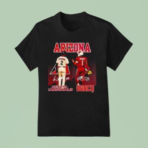 Arizona City Skyline Perdomo Arizona Cardinals And Murray Dbacks Signatures T Shirt