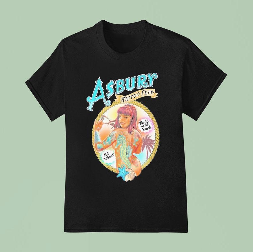 Asbury Tattoo Fest Party On The Beach Get Tattooed T Shirt