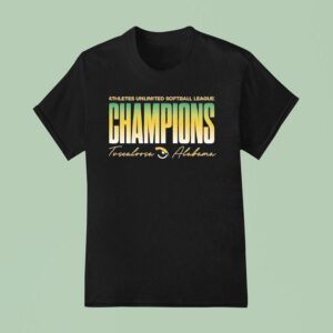 Athletes Unlimited Softball League Champions Tuscaloosa Alabama T Shirt