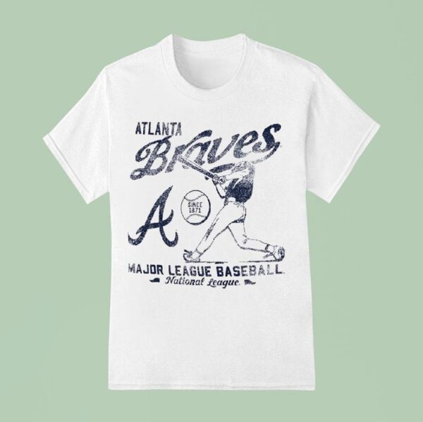 Atlanta Braves Major League Baseball National League Since T Shirt