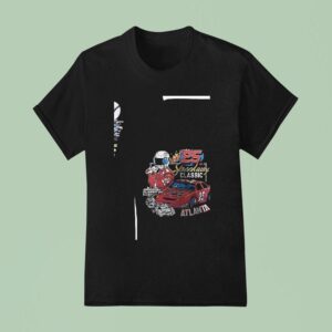 Atlanta Braves Speedway Classic Car Racing T Shirt
