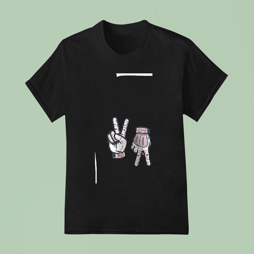 Atlanta Braves X Usher A Town Down Peace Up T Shirt