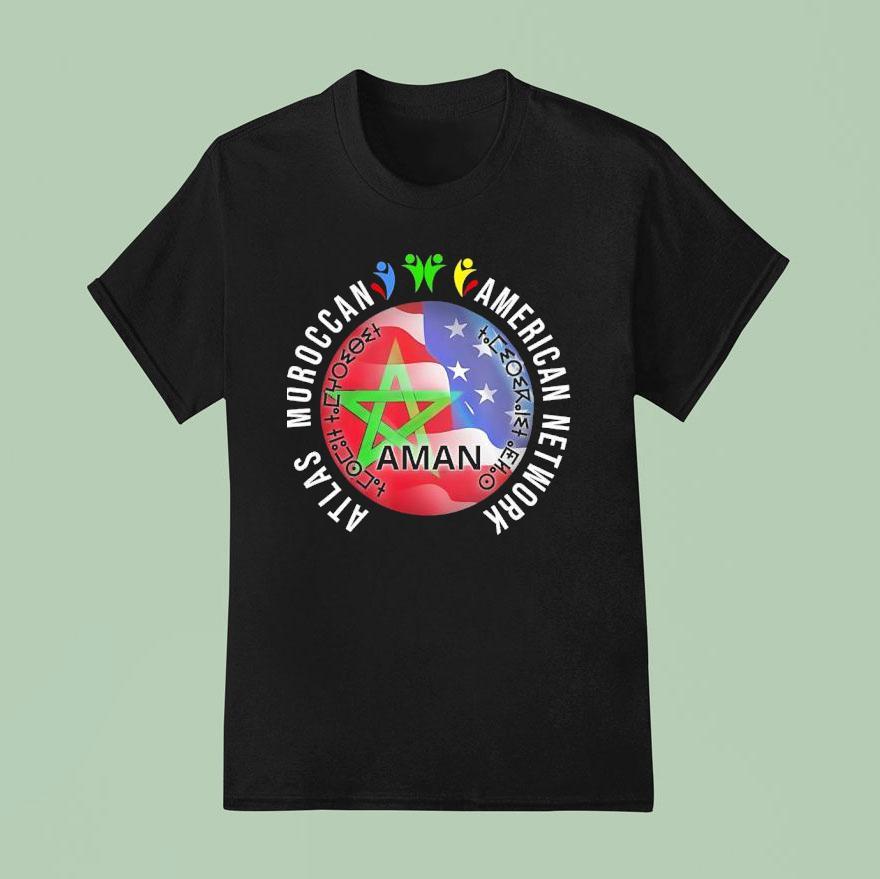 Atlas Moroccan American Network Aman T Shirt