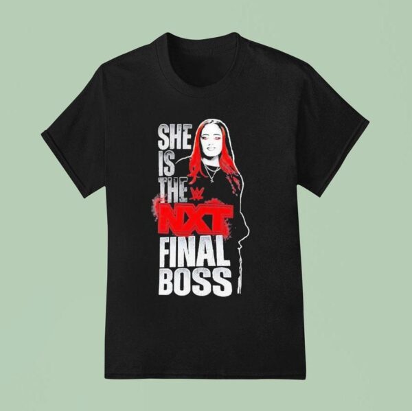 Ava She Is The Nxt Final Boss Wwe T Shirt