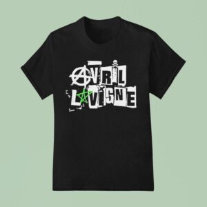 Avril Lavigne Greatest Hits Tour Sker Star T Shirt