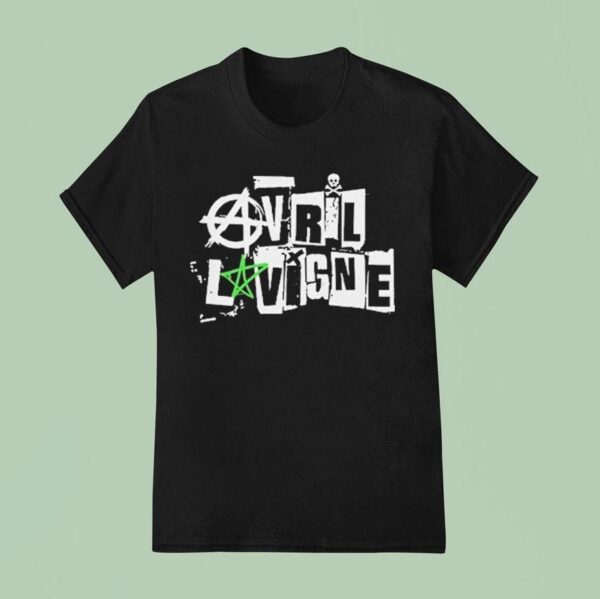 Avril Lavigne Greatest Hits Tour Sker Star T Shirt