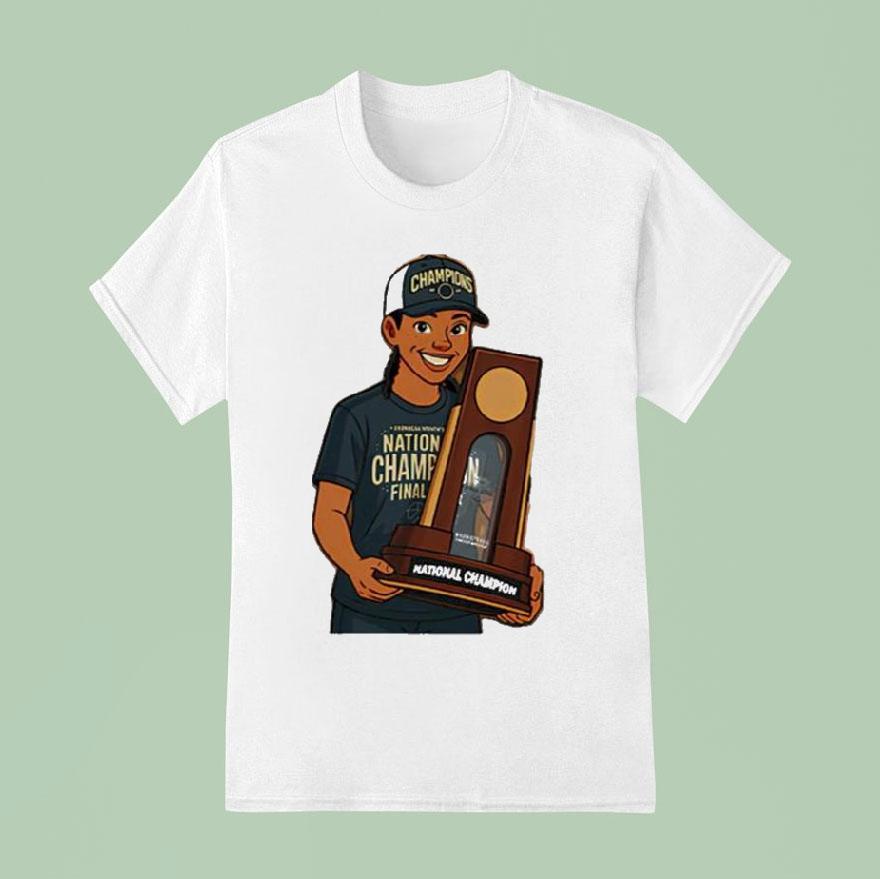 Azzi Fudd National Champions Final Trophy T Shirt