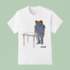 Bad Bunny Deb Tirar Ms Fotos Concho Table Frog T Shirt