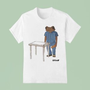 Bad Bunny Deb Tirar Ms Fotos Concho Table Frog T Shirt