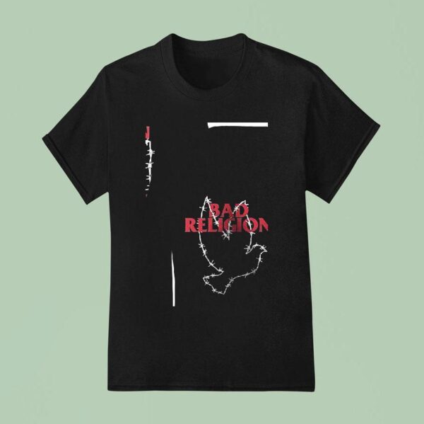 Bad Religion World Tour Barbed Dove T Shirt