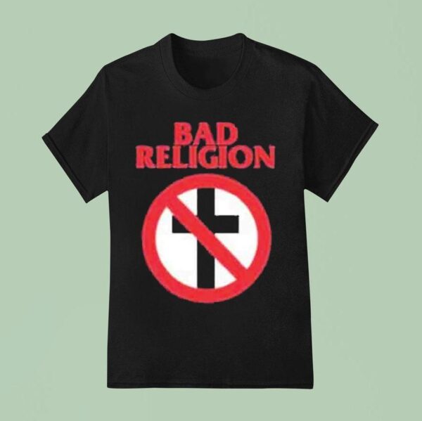 Bad Religion World Tour Cross Buster T Shirt