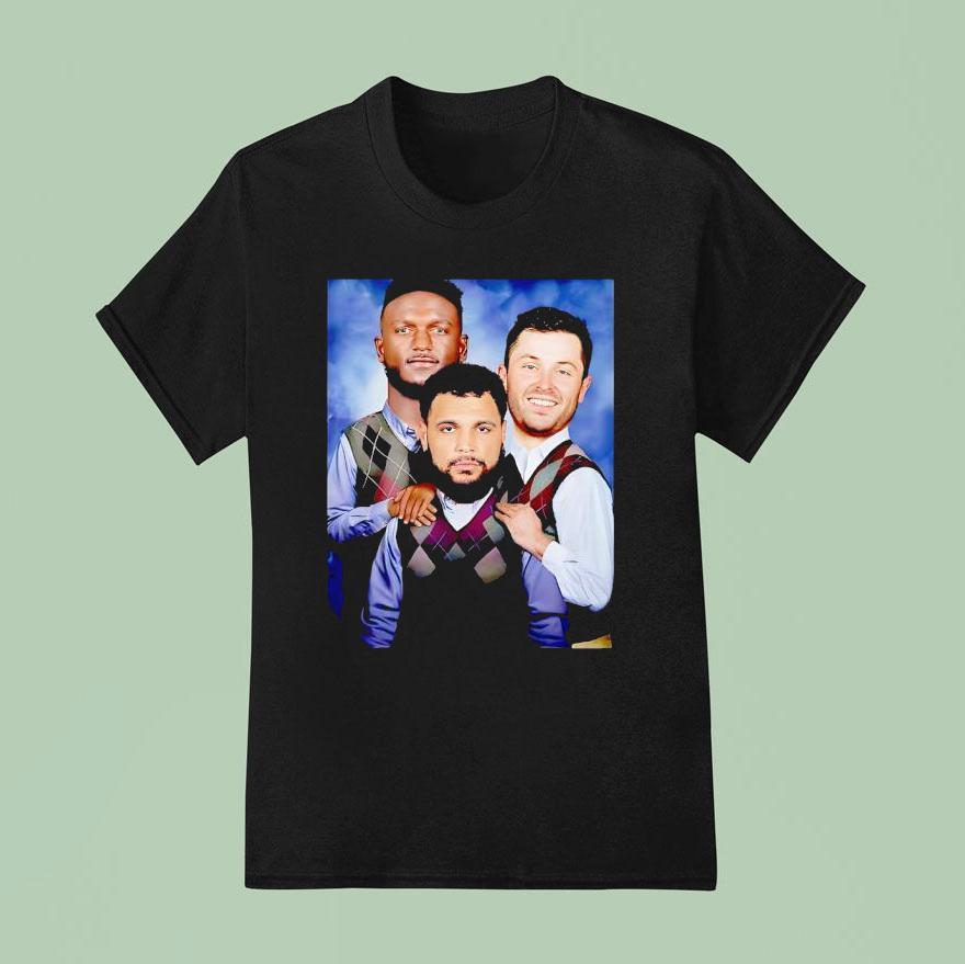 Baker Mayfield Mike Evans And Chris Godwin Step Brothers Photo T Shirt
