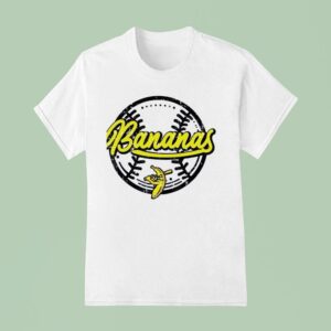 Banana Ball Fruit Baseball T Shirt