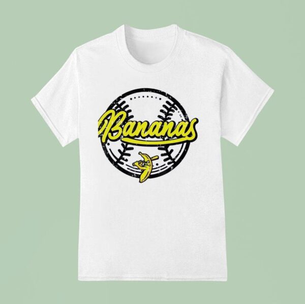 Banana Ball Fruit Baseball T Shirt