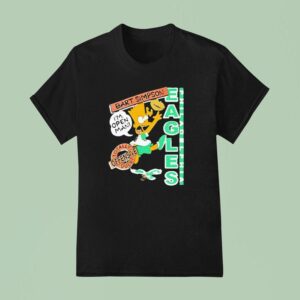 Bart Simpson Eagles Nfl T Shirt