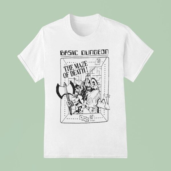 Basic Dungeon The Maze Of Death T Shirt