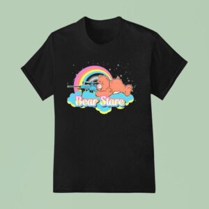 Bear Stare Slouchy Fi T Shirt
