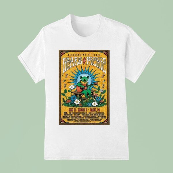 Bears Picnic Blain Pa On Jul Aug Celebrating Years T Shirt