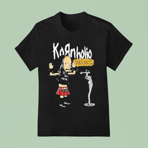 Beavis And Butt Head Darkwear Kornholio T Shirt