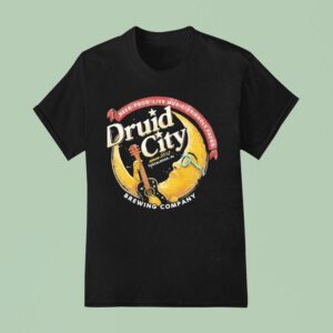 Beer Food Live Music Friendly Facis Druid City T Shirt