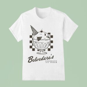 Belvedere S Homemade Ice Cream T Shirt