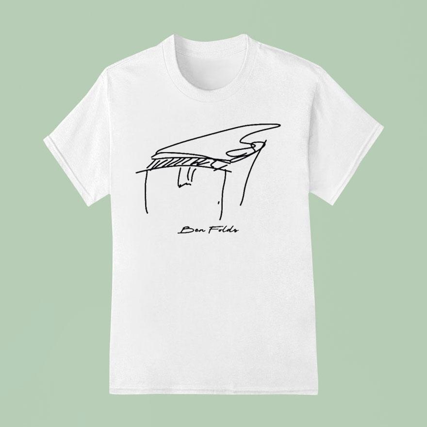 Ben Folds Signature Piano T Shirt