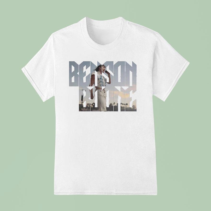 Benson Boone Festival Performance Sunse T Shirt