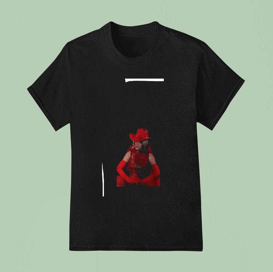 Beyonce Cowboy Carter Tour Los Angeles Cowboy Red T Shirt