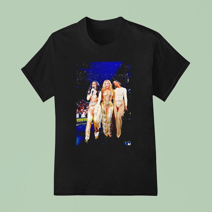 Beyonce Knowles Kelly Rowland And Michelle Williams Destiny S Child T Shirt