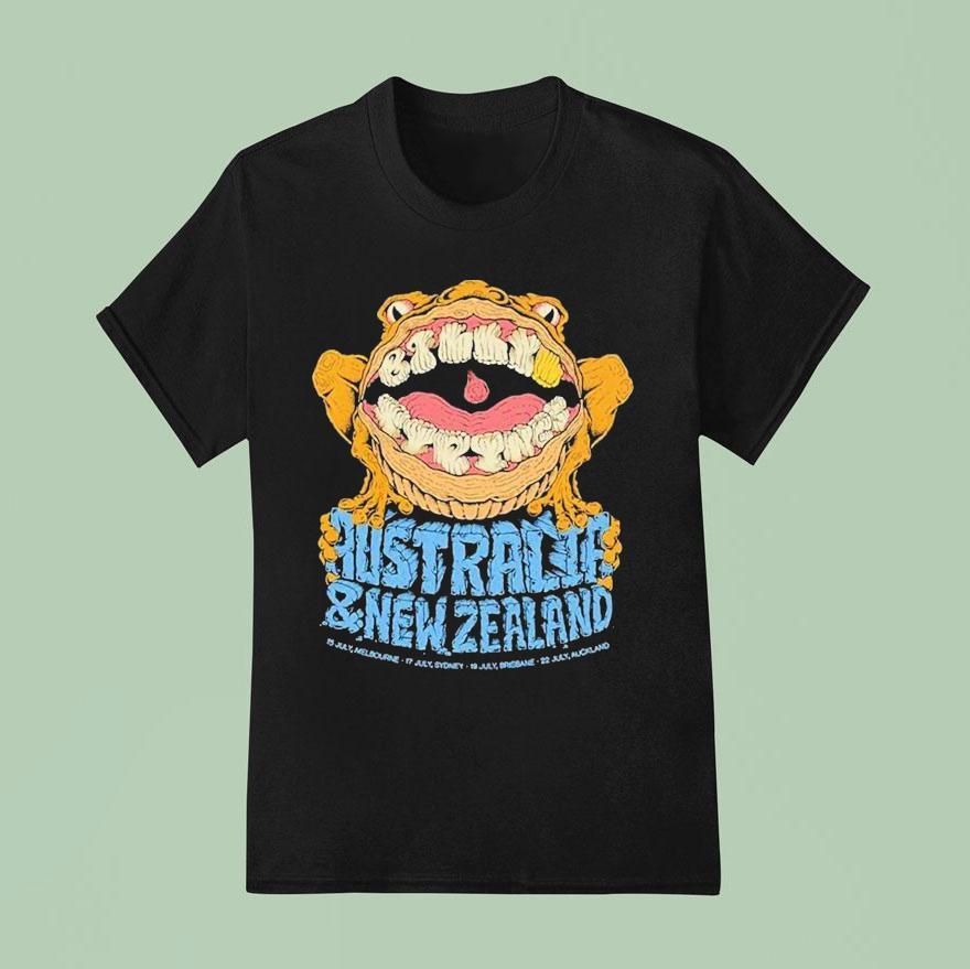 Billy Strings Australia And New Zealand Tour The Frog T Shirt