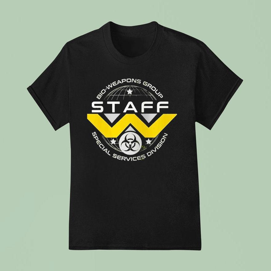 Bio Weapons Group Staff Special Services Division T Shirt
