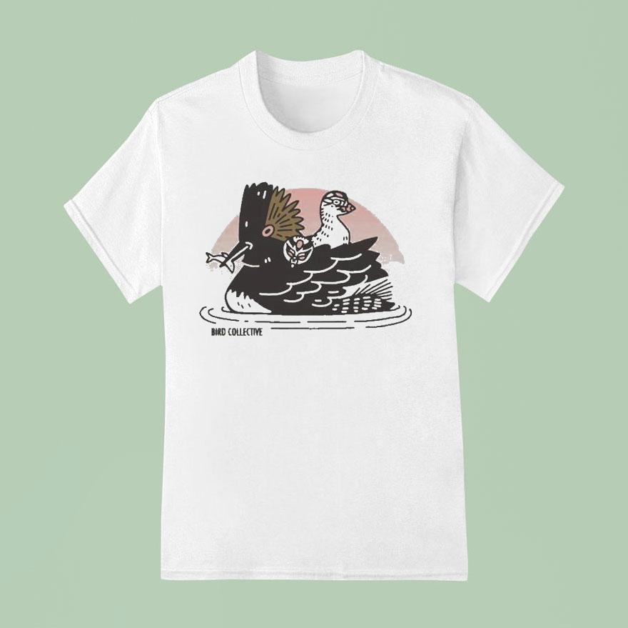 Bird Collective Eared Grebe T Shirt