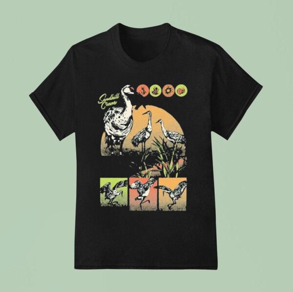 Bird Collective Sandhill Crane T Shirt