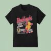 Black Chicago Blackhawks Hot Dog Food Est Vintage T Shirt