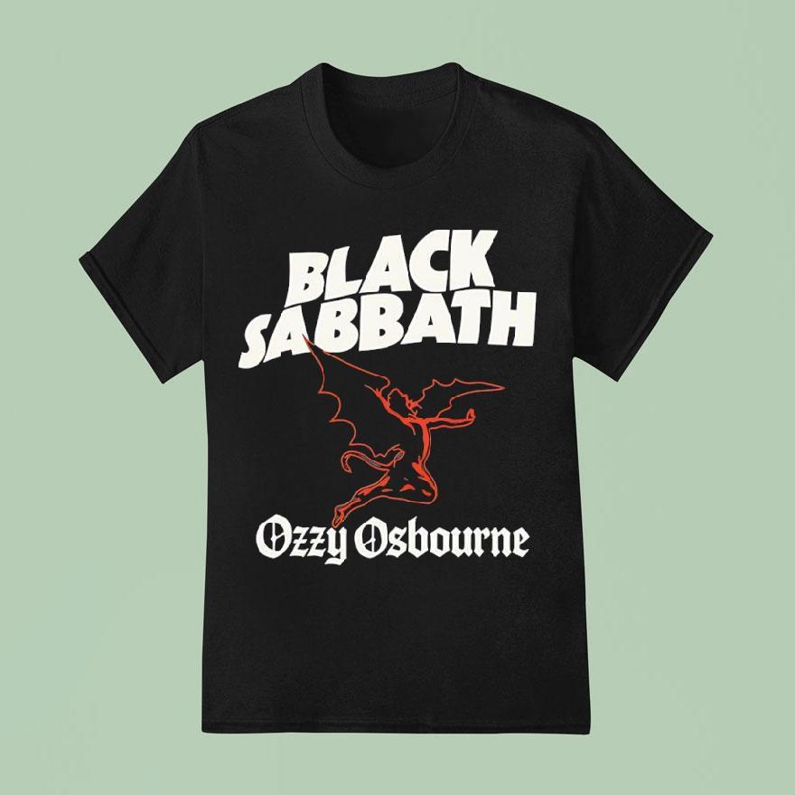 Black Sabbath Ozzy Osbourne T Shirt