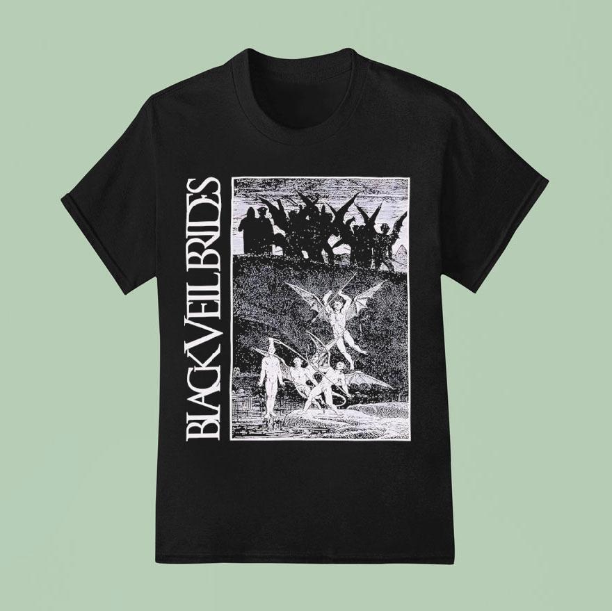 Black Veil Brides Winged Demons T Shirt