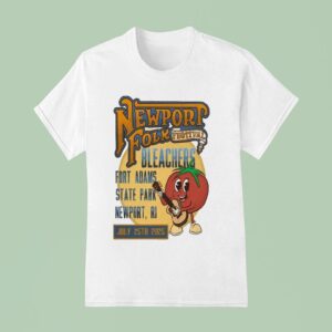 Bleachers Newport Folk Festival July In Newport Ri T Shirt