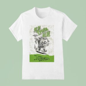 Blink Run Travis Run Hit Pavement Tour T Shirt