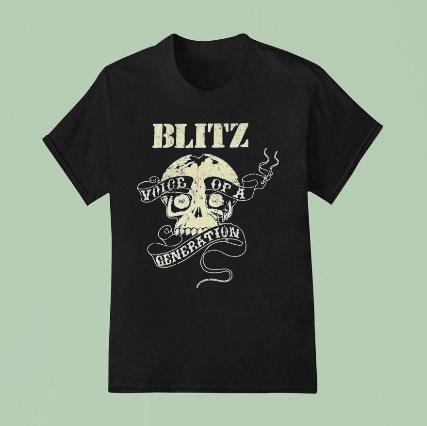 Blitz Voice Of A Generation T Shirt