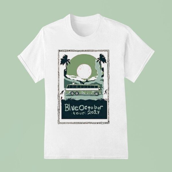 Blue October Bus Summer Tour T Shirt