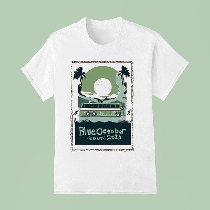 Blue October Bus Summer Tour T Shirt