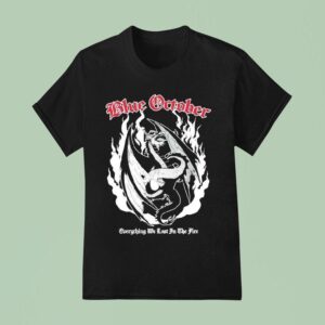 Blue October Everything We Lost In The Fire Dragon T Shirt