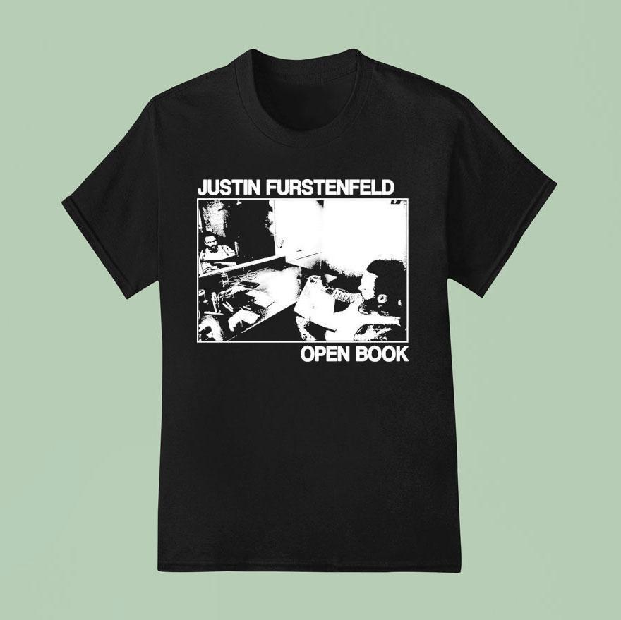 Blue October Justin Furstenfeld Open Book Move Forward T Shirt