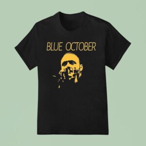 Blue October Midnight Foil T Shirt
