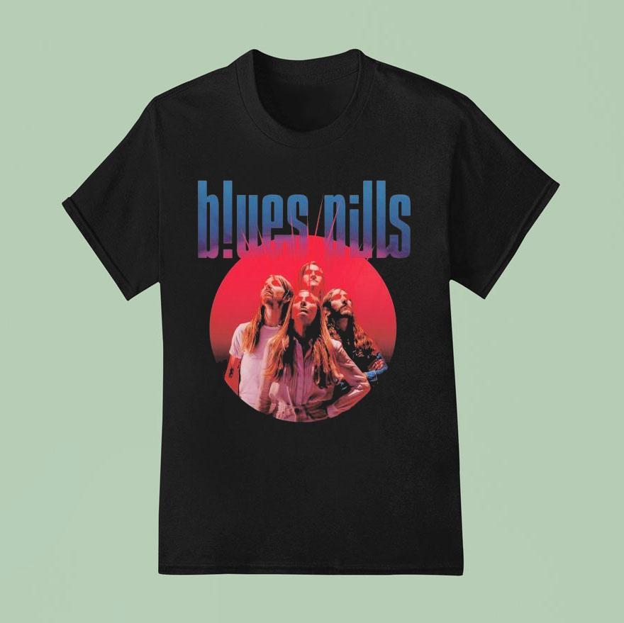 Blues Pills Laser Eyes T Shirt