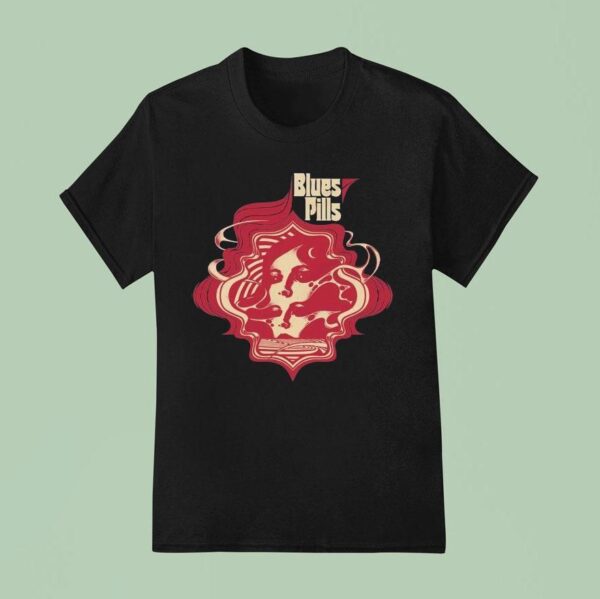 Blues Pills Smoked Faces T Shirt