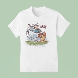 Bluey And Bingo Style Of Lucy Pulling The Football Away From Charlie Brown T Shirt