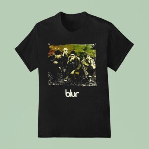 Blur Band Damon Albarn Graham Coxon Alex James And Dave Rowntree Vintage T Shirt