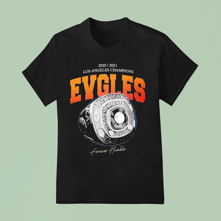 Blxst Evgles Forever Humble Los Angeles Champions Ring T Shirt
